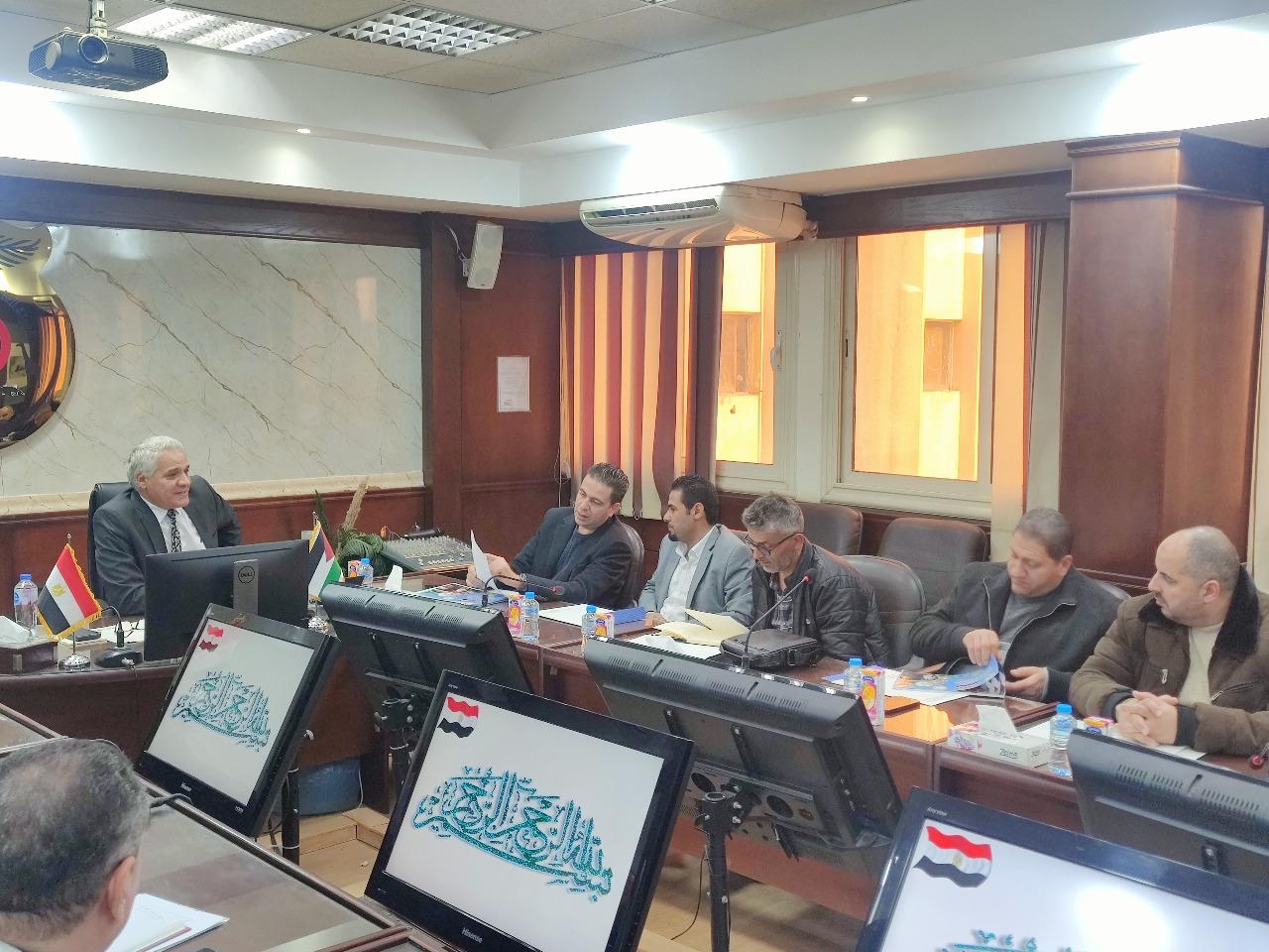 د ممتاز شاهين يبحث تسهيل تصدير الخيول إلي الأردن