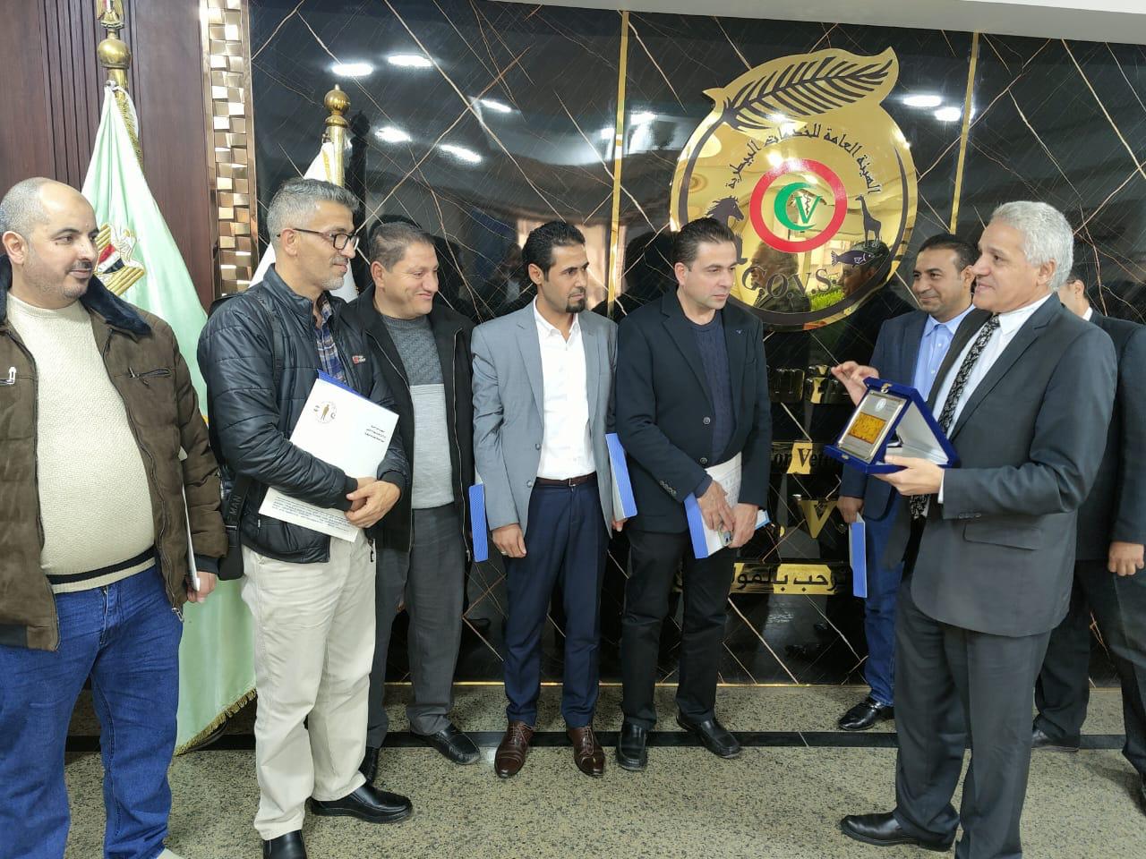 د ممتاز شاهين يبحث تسهيل تصدير الخيول إلي الأردن