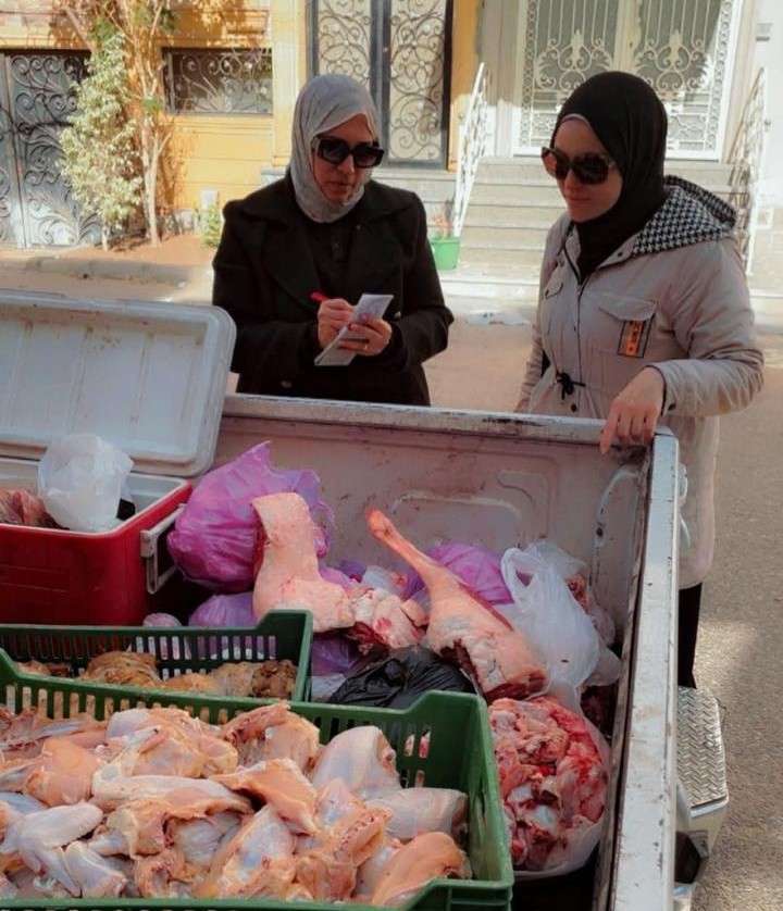 حملات الخدمات البيطرية علي المجازر ومحلات بيع اللحوم